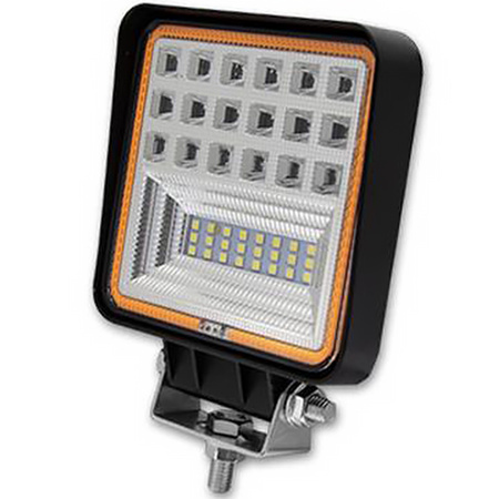 Lampa Robocza 126W LED Halogen Szperacz 42 diody 10-60V DC Kierunkowskaz IP67