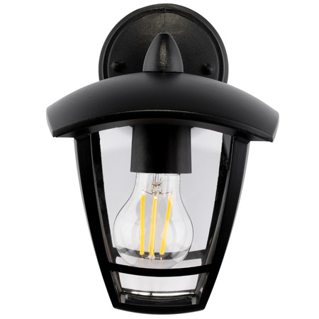 Lampa Ogrodowa Ścienna E27 Kinkiet Elewacyjny do DOŁU NIKO Masterled