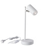 Lampa Stołowa Biurkowa EVALO GU10 Biała KANLUX