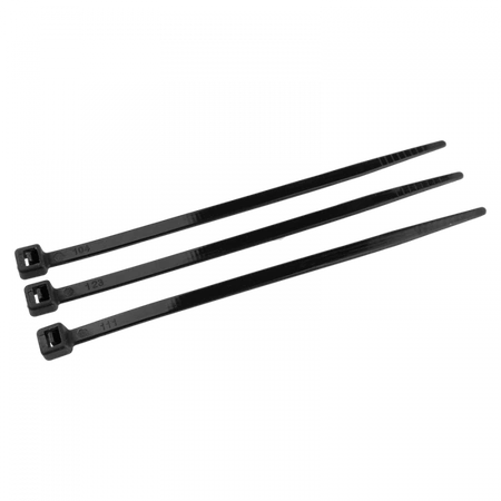 Opaski Zaciskowe Kablowe 3.6x100 mm Czarne UV TRYTYTKI TRYTKI ZIPERKI OK-36100B .MORE 100 szt.