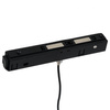Lampa Szynowa Linia LED 7W 4000K do Szyn Magnetycznych MAGNETIC TRACK Milagro Czarna Zwis