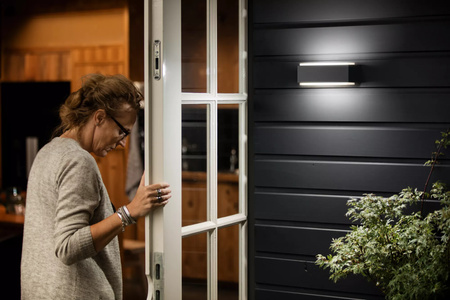 Lampa Ogrodowa LED Kinkiet Elewacyjny STRATOSPHERE 3,8W 2700K Ciepła IP44 Góra-Dół Antracyt PHILIPS