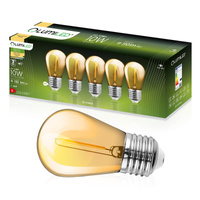 5-PAK Żarówka LED E27 ST14 1,3W = 10W 2200K Ciepła 110lm Filament do Girlandy LUMILED