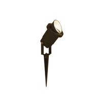 Lampa Ogrodowa Wbijana Reflektor GU10 Grafitowa Wodoodporna IP65 BUSH 3401 Nowodvorski