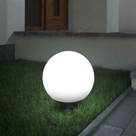 Lampa Ogrodowa Oprawa Zewnętrzna Kula E27 IDAVA 47cm Wbijana Kanlux