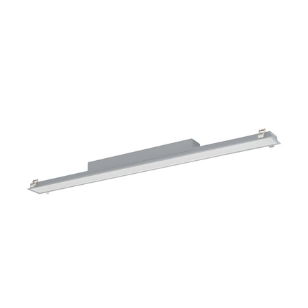 Oprawa Liniowa Lampa Sufitowa LED 26W 115cm 3350lm 4000K Neutralna 95° Srebrna Podtynkowa KANLUX