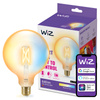 Żarówka LED E27 Kula G125 7W = 50W 640lm 2000-5000K TW FILAMENT Bursztynowa Inteligentna SMART WiFi Bluetooth Aplikacja WiZ