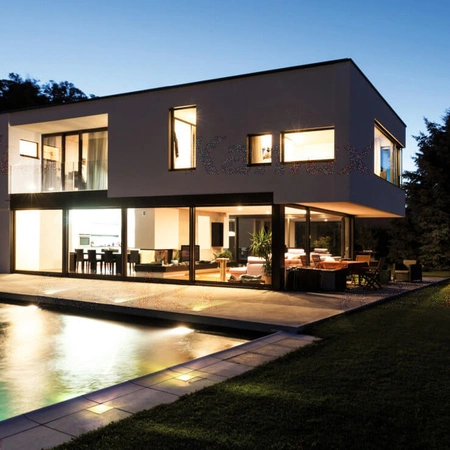 Lampa Ogrodowa Najazdowa Dogruntowa GORDO N LED 1W 6500K IP67 Kwadratowa Srebrna Kanlux