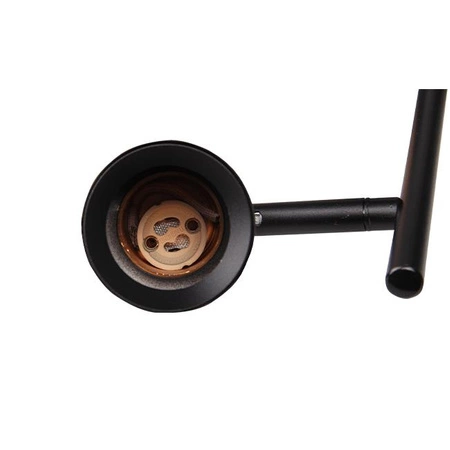 Kinkiet Lampa Sufitowa Spot Reflektor Czarno Złoty LED Ruchomy 2xGU10 35W