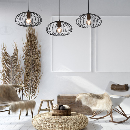Lampa Wisząca Sufitowa MERIDIANO 3xE27 Milagro