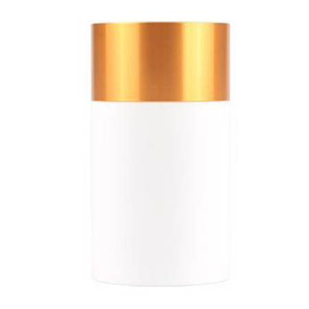 Oprawa Natynkowa Halogenowa Tuba Reflektor Spot GU10 Okrągła Biała Złota Klemens Masterled