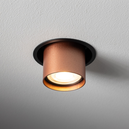 Oprawa Podtynkowa Sufitowa GU10 Miedziana MONO SLIDE 10801 Nowodvorski