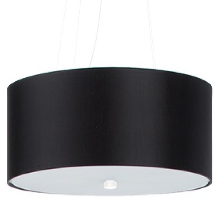 Lampa Sufitowa Wisząca Zwis 6x E27 Żyrandol Geometryczna Czarna Minimalistyczna Skala Sollux