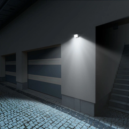 Naświetlacz LED 30W 2850lm 5000K Zimna Czarny z Mleczną Przesłoną Videx