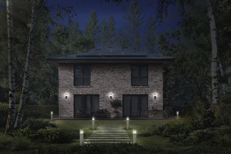 Lampa Ogrodowa Słupek Zewnętrzny Stojący E27 Aluminium IP44 Endura Osram