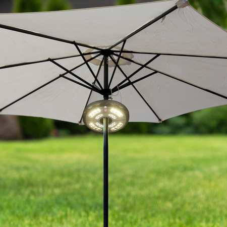 Lampa Ogrodowa Zewnętrzna LED Pod Parasol 4000K USB-C Akumulatorowa