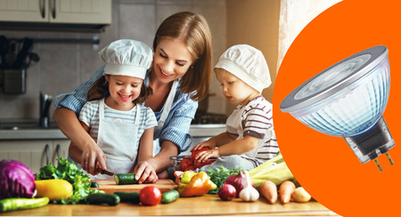 Żarówka LED MR16 Reflektor GU5.3 6.3W = 35W 355lm 2700K Ciepła 36° CRI97 PARATHOM PRO Osram