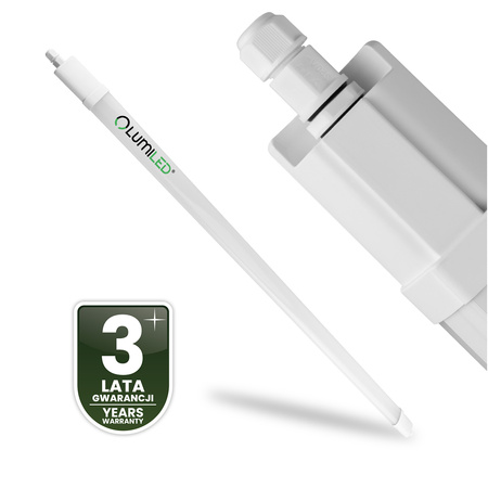 Oprawa Hermetyczna LED Warsztatowa Lampa 120cm do Garażu 36W 4000K Wodoszczelna RAY LUMILED