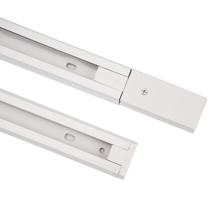 Szynoprzewód Biały Jednofazowy Aluminiowy Szyna Do Reflektorów Szynowych 100cm LUMILED