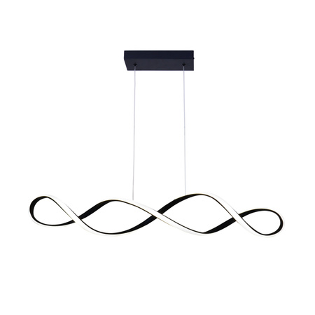 Lampa Sufitowa LED Wisząca Zwis 34W 5300lm 4000K Neutralna 120° Czarna INFINITO Sanico Goldlux