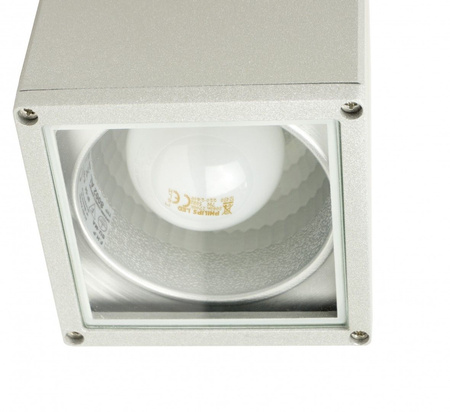 Lampa Ogrodowa Zewnętrzna Sufitowa SPOT LED Adela 8003 AL E27 Su-Ma