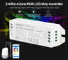Kontroler Sterownik taśm LED RGB 12/24V 12A Mi-Light Wi-Fi - FUT037M
