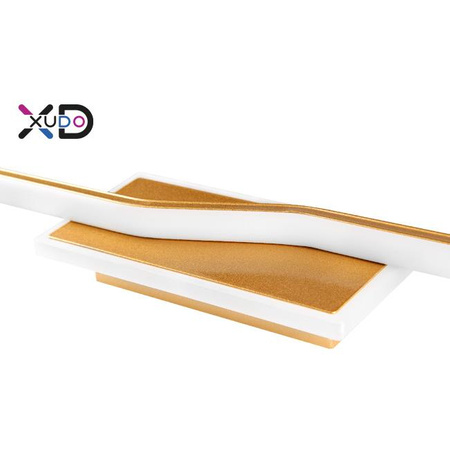 Kinkiet LED Lampa Ścienna 12W 60cm 4000K 900lm Nowoczesny Złoty