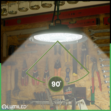 Lampa LED Przemysłowa HIGH BAY Produkcyjna 150W 4000K IP65 do Magazynu BLITZ LUMILED