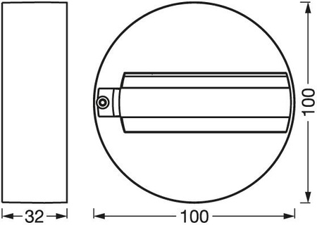Podstawka do Montażu Sufitowego Traclight Biały Traclight Osram