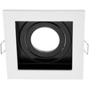Oprawa HALOGENOWA GEMINUS Podtynkowa Ruchoma KWADRAT Biała GU10