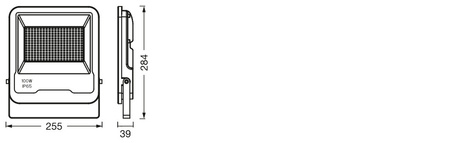 Inteligentny Naświetlacz LED Reflektor 100W 8000lm 3000K Ciepła RGBW Ściemnialny Czarny SMART+ WiFi Multicolor Ledvance