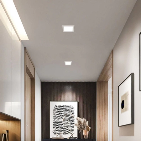 Panel LED Oprawa Podtynkowa Wpuszczana 12W 1400lm 4000K Neutralna Biała Videx