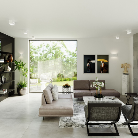 Lampa Sufitowa Oprawa Natynkowa 2x G9 Prostokątna Biała Nowoczesna Lobo Sollux