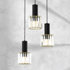 Lampa Wisząca Sufitowa CRISTAL 3xE27 Milagro
