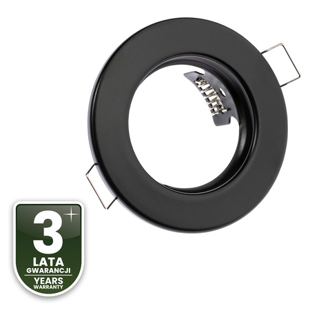 Oprawa Halogenowa Podtynkowa Okrągła Czarna GU10 MR16 ARDALI LUMILED