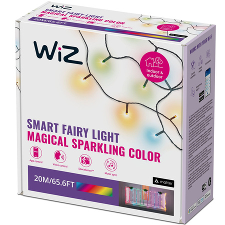 Łańcuch Świetlny Lampki Choinkowe 20m FAIRY 2700-5000K + RGB SMART WiFi WiZ