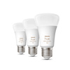 3x Żarówka LED E27 A60 9W = 60W 806lm 2000-6500K CCT + RGB SMART Inteligentna Bluetooth ZigBee White and Color Ambiance Philips HUE