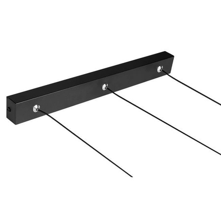Lampa Sufitowa Oprawa Wisząca 3x G9 Czarna Matowa Piero Masterled