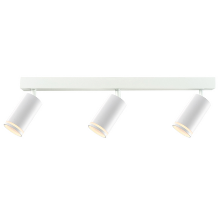 Lampa Listwa Oprawa Sufitowo-Ścienna LED PARIS 3 x GU10 Biały GOLDLUX (Polux)