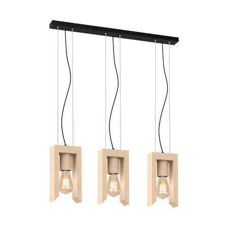 Lampa Wisząca Sufitowa VINCENZO 3xE27 Milagro