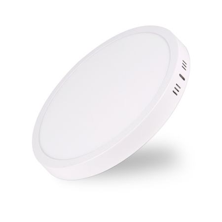 Panel LED Oprawa Sufitowa 24W 1920lm 4000K Neutralny Natynkowy Okrągły Biały Proma Masterled