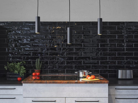 Lampa Wisząca Dekoracyjna Zwis Oprawa Oświetleniowa 3x GU10 3000K Czarna LEDVANCE