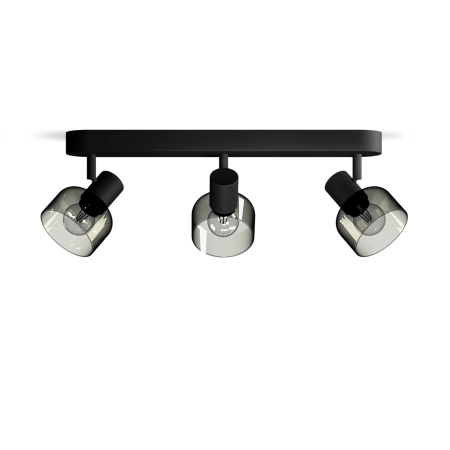 Lampa Sufitowa Reflektor 3x E14 Czarna Sleet Philips