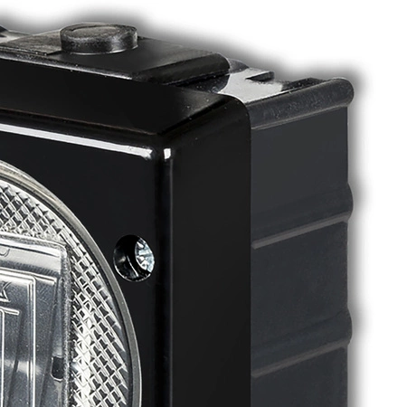 Łącznik Włącznik Hermetyczny Jednobiegunowy Natynkowy Senior IP44 KARLIK Czarny