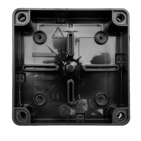 Puszka Instalacyjna Natynkowa Hermetyczna S-BOX 116C 100x100x50 IP65 PAWBOL