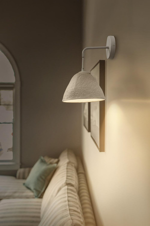 Lampa Ścienna Dekoracyjna Kinkiet Oprawa Natynkowa E14 Biały Decor Ledvance