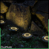Zestaw 6x Lampki Solarne Ogrodowe LED HELIS Wbijane Dyski Dogruntowe 4000K IP44 LUMILED