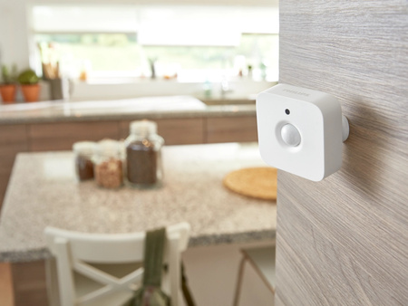 Czujnik Ruchu i Zmierzchu Wewnętrzny IP20 Biały Bateryjny Zigbee Bluetooth Sensor Philips HUE
