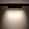 Reflektor Szynowy Lampa do Szynoprzewodów 1-fazowy LED 15W 1300lm 3000K Ciepła Czarny Industrialna LVM FOCUS OUT 10151 Nowodvorski