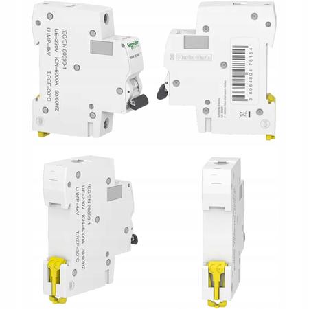 Wyłącznik Nadprądowy Bezpiecznik 1P 16A Schneider